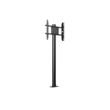 Multibrackets M Display Stand 180 Single Black w. Floormount VESA 200x200-700x400 Max 60kg Golv