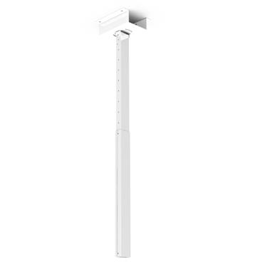 Hi-Nd Ceiling Mount and telescope pipe 40-60cm White RAL 9003-str Tak