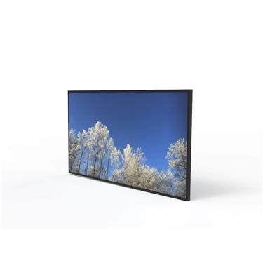 Hi-Nd Wall Casing 55" Landscape for Samsung, LG & Philips, Polycarbonate protection, Black RAL 9005 Vägg
