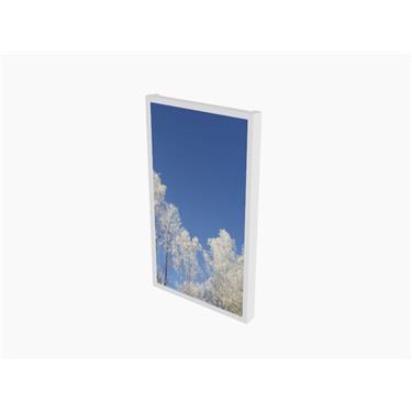 Hi-Nd Wall Casing 65" Portrait for Samsung, LG & Philips, Polycarbonate protection, White RAL 9003 Vägg