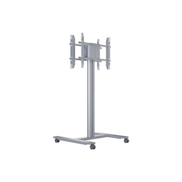 Multibrackets M Public Display Stand 180 HD Back to Back Silver VESA Up to 800x500 Max 40kg/screen Golv