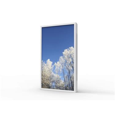 Hi-Nd Wall casing, Outdoor Wall Casing OH55F Portrait White RAL 9003-str Vägg